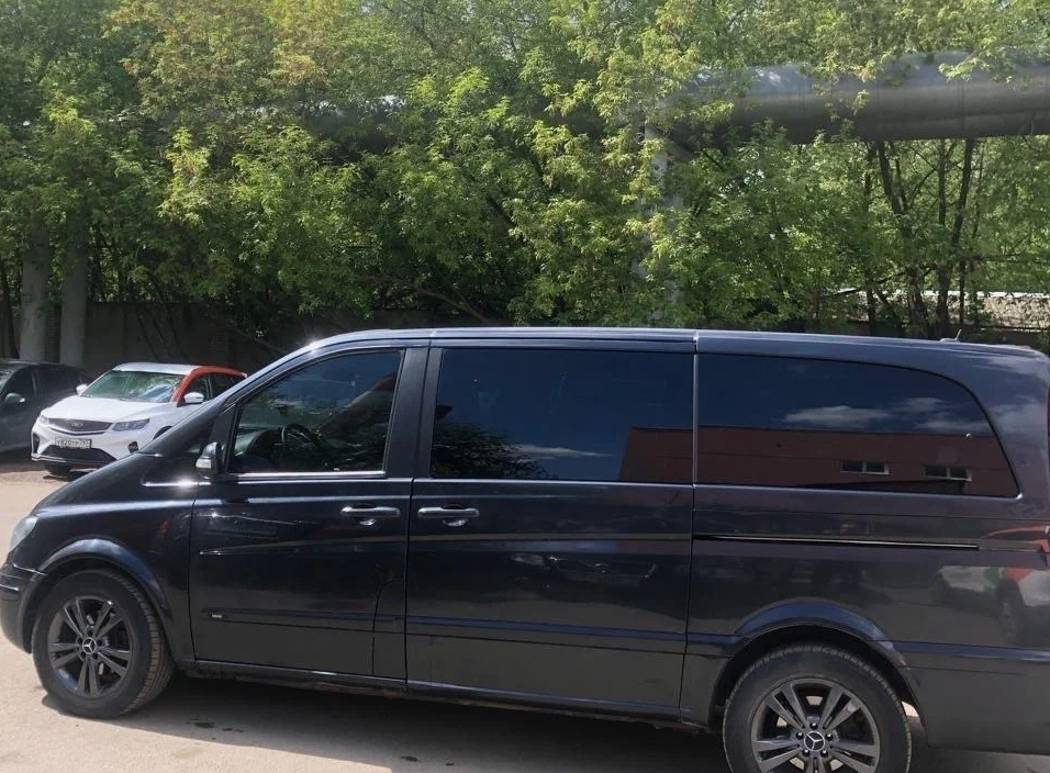Автомобиль 2015 Mercedes-Benz Viano, поездка Москва — Краснодар