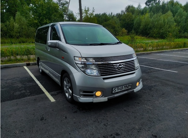 Автомобиль 2007 Nissan Elgrand, поездка Москва — Самара