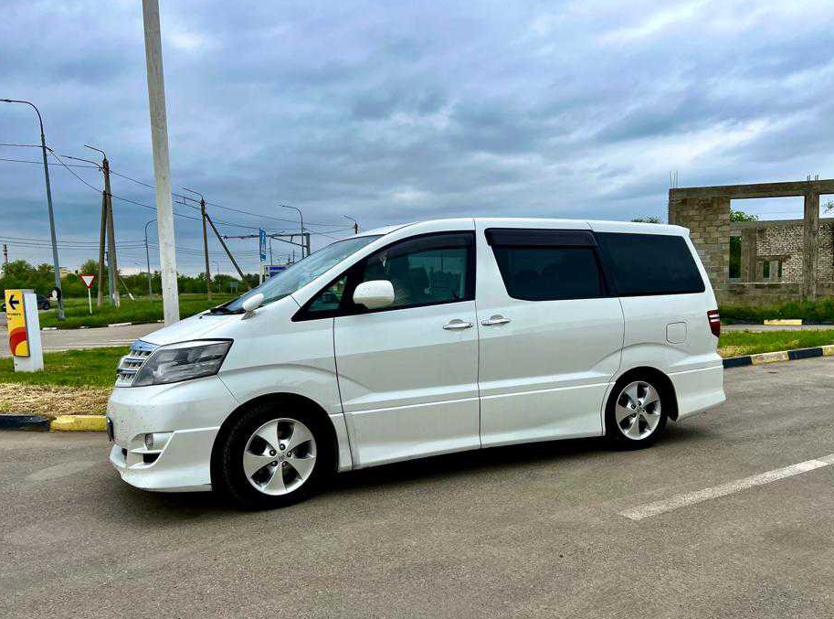 Автомобиль 2007 Toyota Alphard, поездка Краснодар — Астрахань