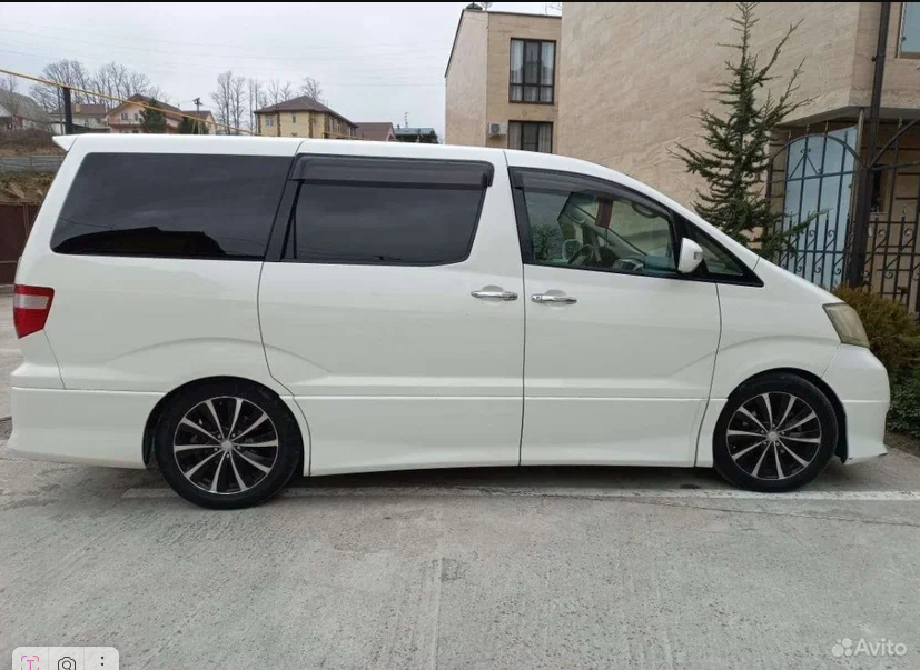 Автомобиль 2010 Toyota Alphard, поездка Краснодар — Москва