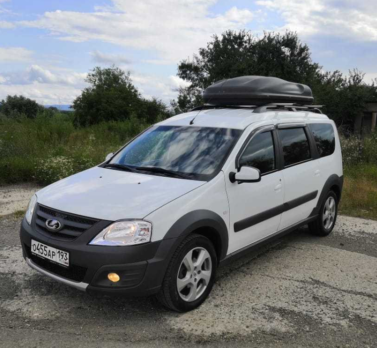 Автомобиль 2020 Lada (ВАЗ) Largus, поездка Краснодар — Геленджик