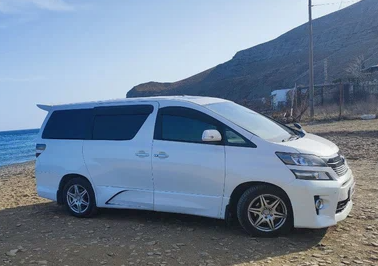 Автомобиль 2020 Toyota Vellfire, поездка Краснодар — Евпатория