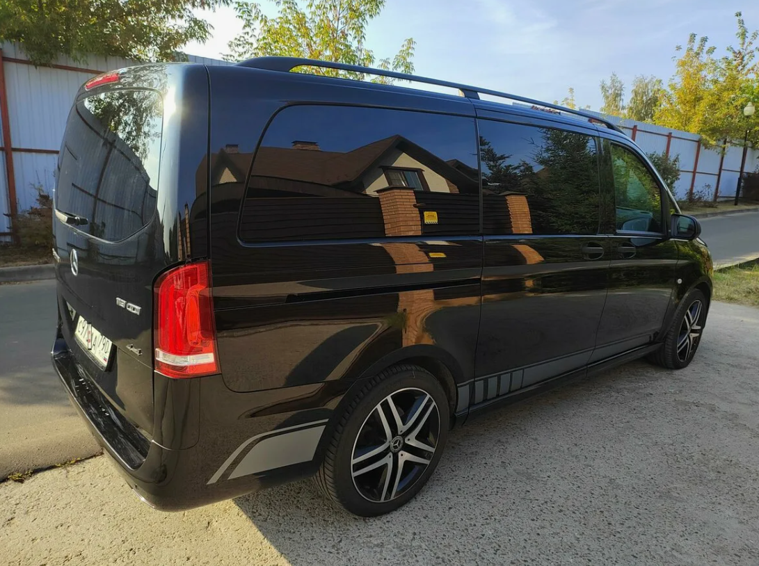 Автомобиль 2020 Mercedes-Benz Viano, поездка Москва — Краснодар