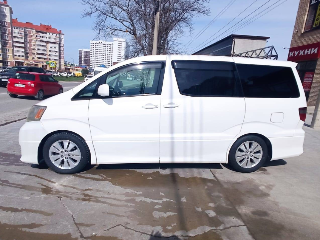 Автомобиль 2008 Toyota Alphard, поездка Краснодар — Анапа