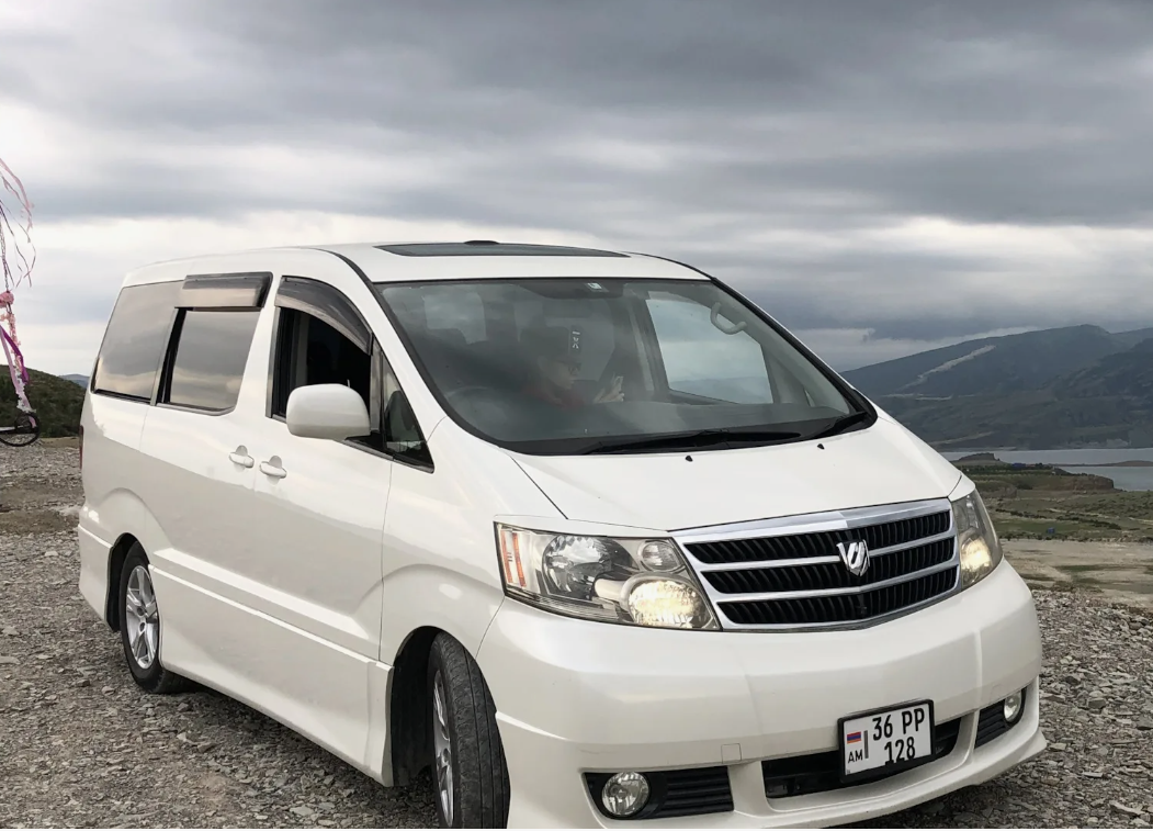 Автомобиль 2007 Toyota Alphard, поездка Краснодар — Анапа