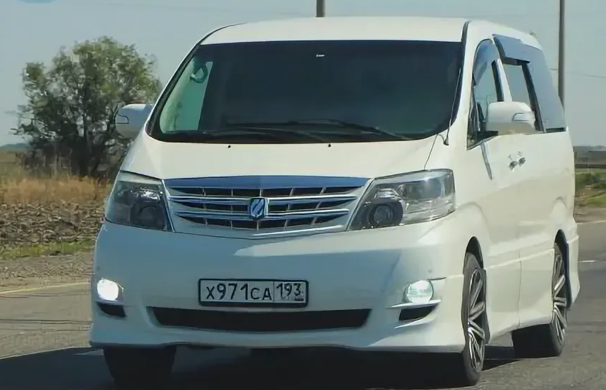 Автомобиль 2004 Mercedes-Benz Alphard, поездка Москва — Краснодар
